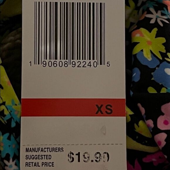 California Waves Juniors' Floral-Print Hipster Bikini Bottoms Multicolor XS NWT - Picture 7 of 7